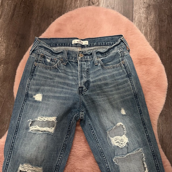 Hollister Distressed Boyfriend Jeans - Picture 4 of 6